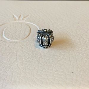 Authentic Pandora Royal crown charm.